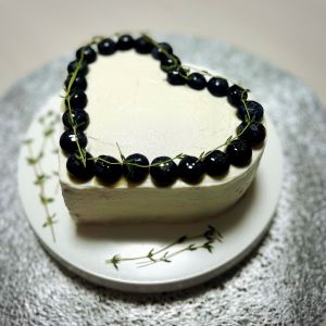 【藤田千明先生】ハートのケーキ