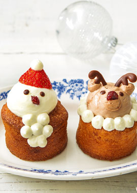 クリスマスカップケーキ のレシピ 作り方 Abcクッキングスタジオのレシピ 料理教室 スクールならabcクッキングスタジオ